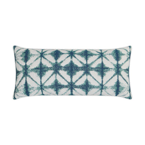 D.V. KAP Home Midori Lumbar Outdoor Throw Pillow - Bermuda