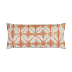 D.V. KAP Home Midori Lumbar Outdoor Throw Pillow - Nectarine