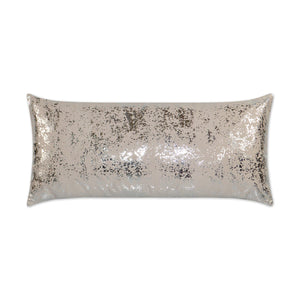 D.V. KAP Home Sand Dune Lumbar Outdoor Throw Pillow - Pebble