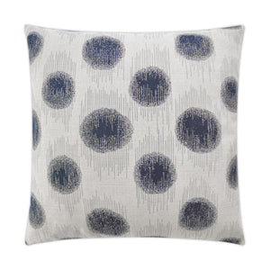 D.V. KAP Home Sumatra Dot Outdoor Throw Pillow - Indigo
