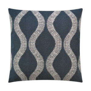 D.V. KAP Home Overlock Outdoor Throw Pillow - Midnight