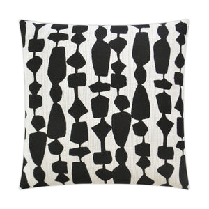 D.V. KAP Home Freya Outdoor Throw Pillow - Black