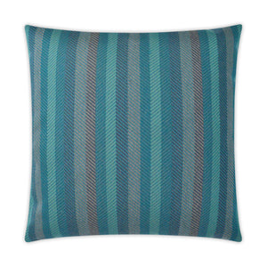 D.V. KAP Home Lattitude Outdoor Throw Pillow - Peacock