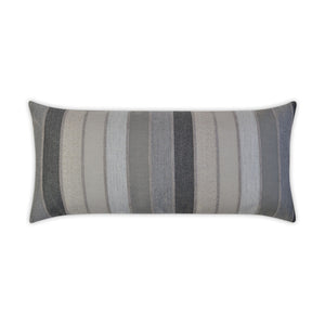 D.V. KAP Home Lucy Lumbar Outdoor Throw Pillow - Asphalt
