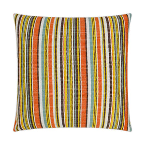 D.V. KAP Home Fancy Stripe Outdoor Throw Pillow - Multi
