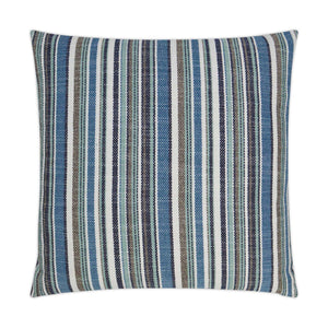 D.V. KAP Home Fancy Stripe Outdoor Throw Pillow - Navy
