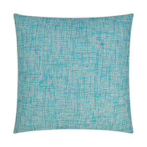 D.V. KAP Home Double Trouble Outdoor Throw Pillow - Turquoise