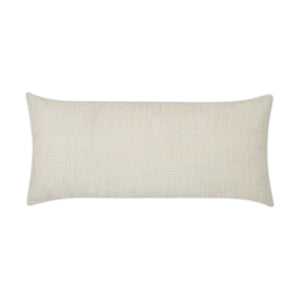 D.V. KAP Home Double Trouble Lumbar Outdoor Throw Pillow - Linen