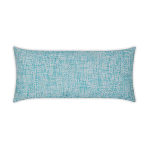 D.V. KAP Home Double Trouble Lumbar Outdoor Throw Pillow - Turquoise