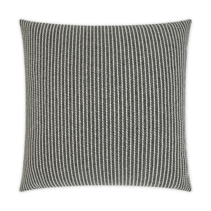D.V. KAP Home Linus Outdoor Throw Pillow - Graphite