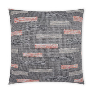 D.V. KAP Home Blockweave Outdoor Throw Pillow - Coral