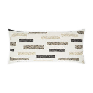 D.V. KAP Home Blockweave Lumbar Outdoor Throw Pillow - Natural