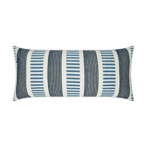 D.V. KAP Home Sideline Lumbar Outdoor Throw Pillow - Indigo