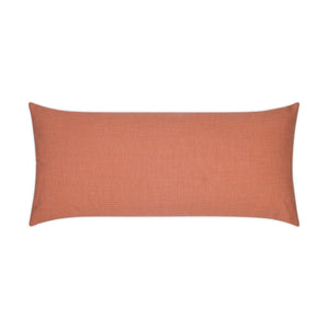 D.V. KAP Home Bliss Lumbar Outdoor Throw Pillow - Guava