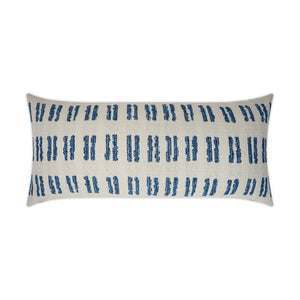 D.V. KAP Home Saybrook Lumbar Outdoor Throw Pillow - Blue