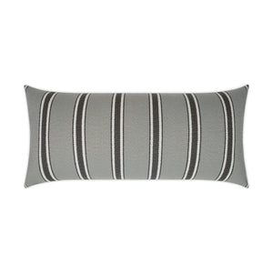 D.V. KAP Home Peyton Lumbar Outdoor Throw Pillow - Grey