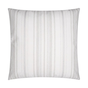 D.V. KAP Home Copeland Outdoor Throw Pillow - Salt