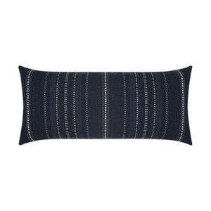 D.V. KAP Home Copeland Lumbar Outdoor Throw Pillow - Midnight