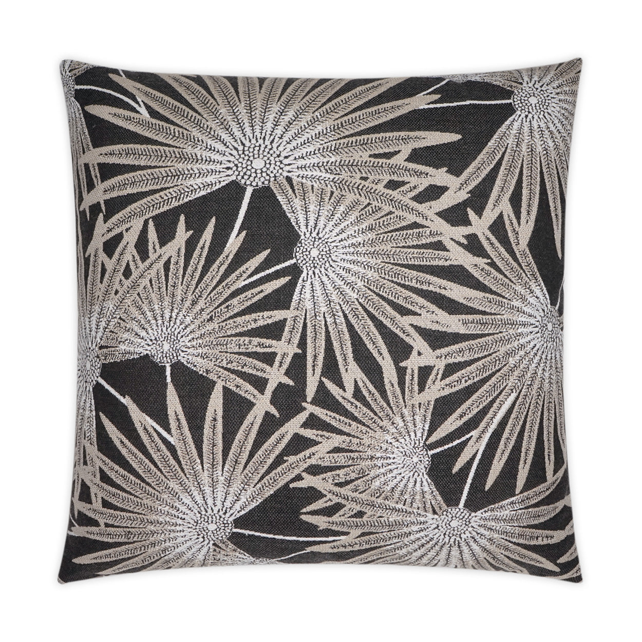 Etta Outdoor Throw Pillow - Black | DV KAP