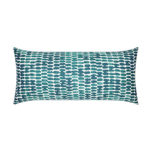 D.V. KAP Home Reach Lumbar Outdoor Throw Pillow - Turquoise