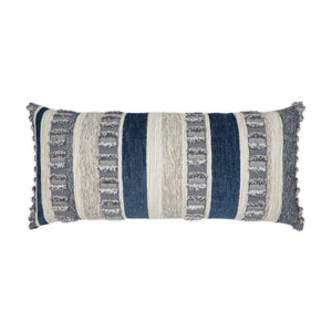 D.V. KAP Home Teton Lumbar Outdoor Throw Pillow - Indigo