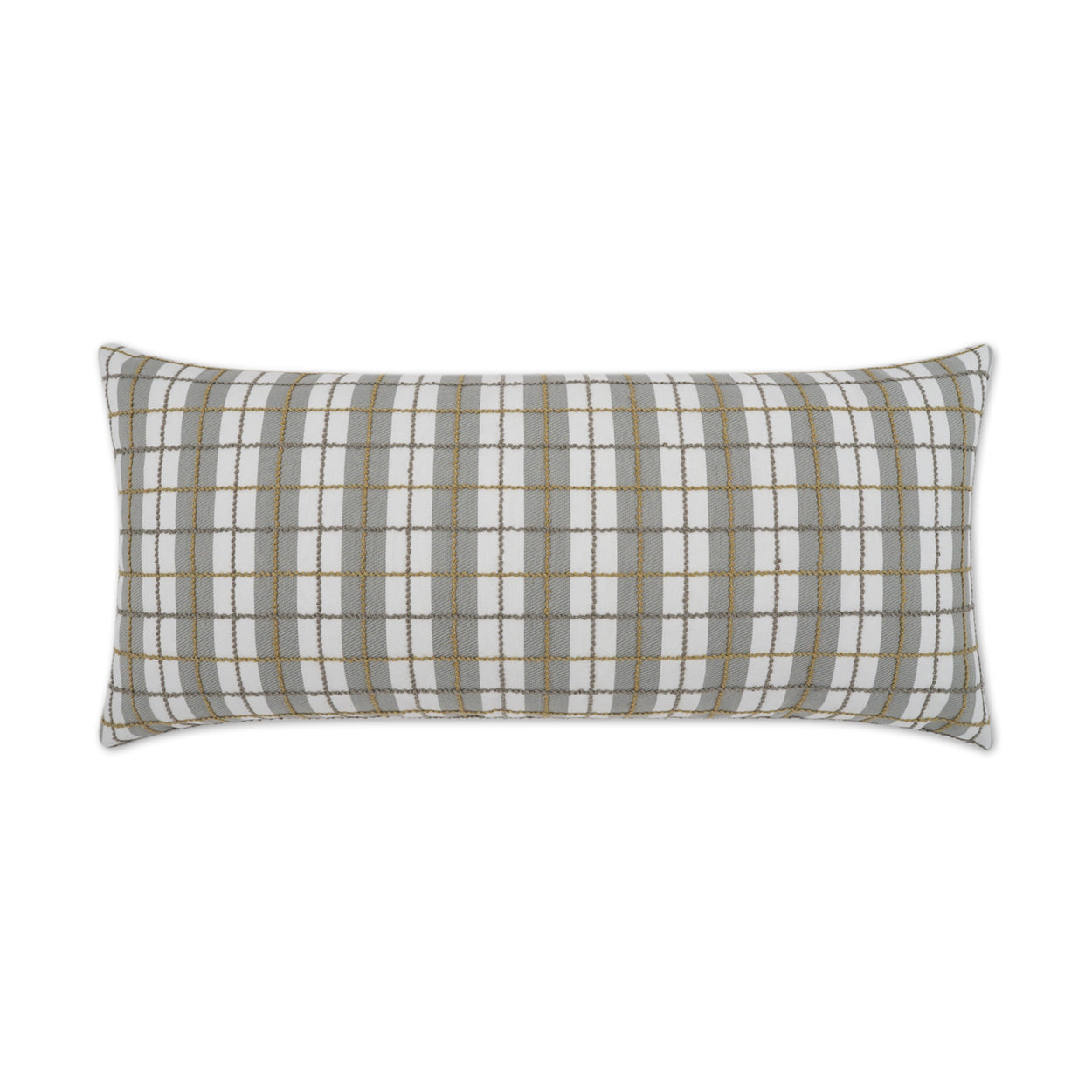 Ando Lumbar Outdoor Throw Pillow - Sea Salt | DV KAP