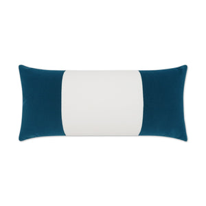 D.V. KAP Home Sundance Band Lumbar Outdoor Throw Pillow - Peacock