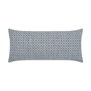 D.V. KAP Home Kittery Lumbar Outdoor Throw Pillow - Blue