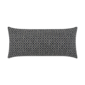 D.V. KAP Home Kittery Lumbar Outdoor Throw Pillow - Ebony