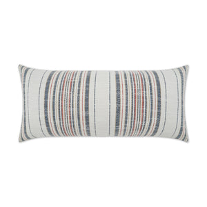 D.V. KAP Home Deering Lumbar Outdoor Throw Pillow - Cadet