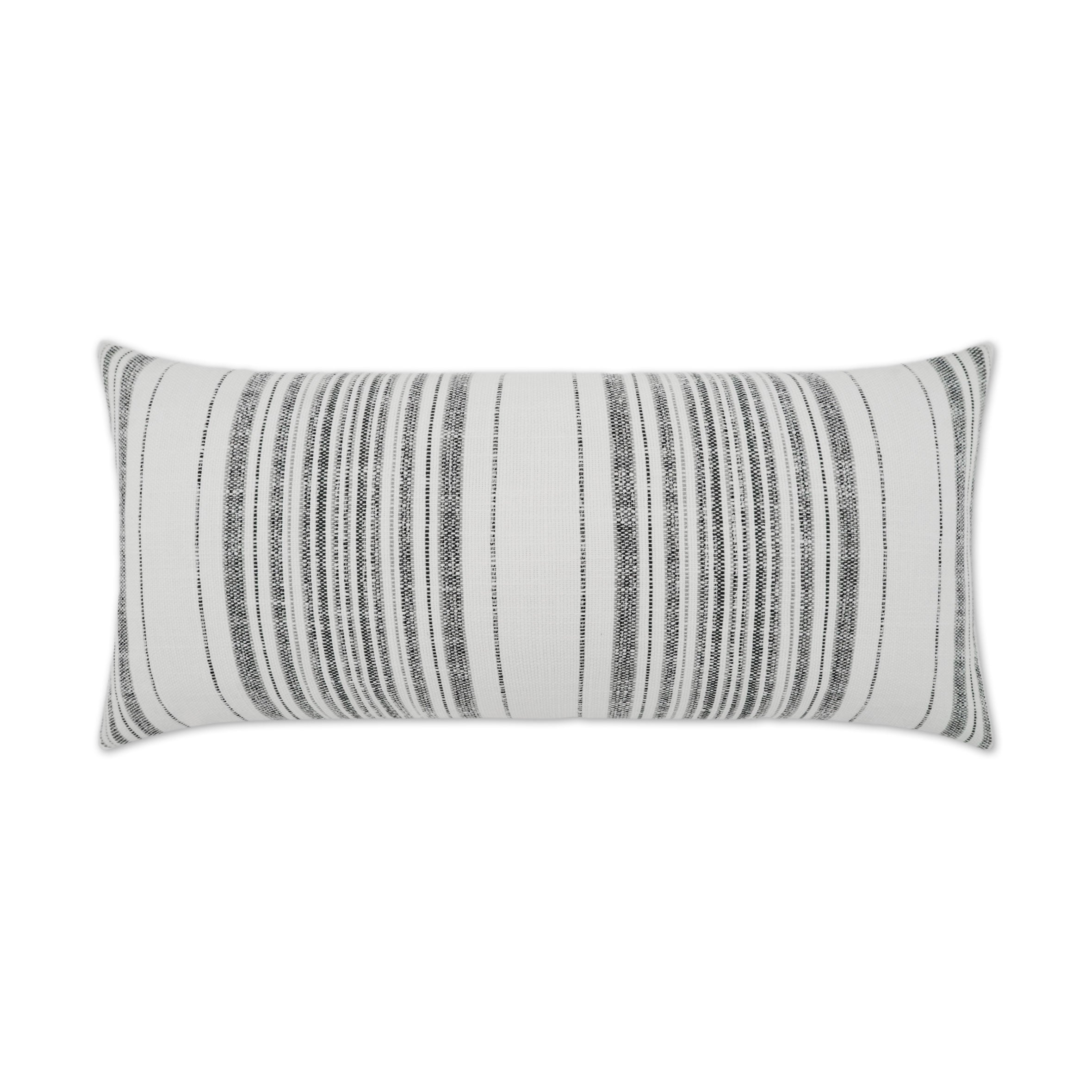 Deering Lumbar Outdoor Throw Pillow - Ebony | DV KAP