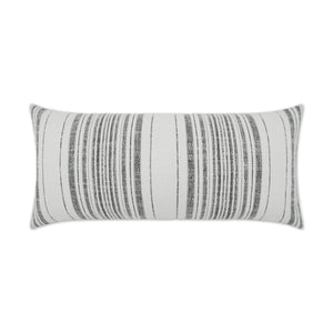 D.V. KAP Home Deering Lumbar Outdoor Throw Pillow - Ebony