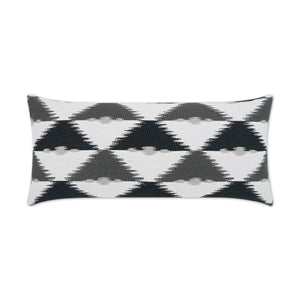 D.V. KAP Home Duality Lumbar Outdoor Throw Pillow - Domino
