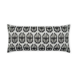 D.V. KAP Home Juglan Lumbar Outdoor Throw Pillow - Grey