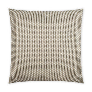 D.V. KAP Home Dot Dash Outdoor Throw Pillow - Taupe
