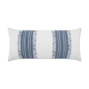 D.V. KAP Home Churro Lumbar Outdoor Throw Pillow - Indigo