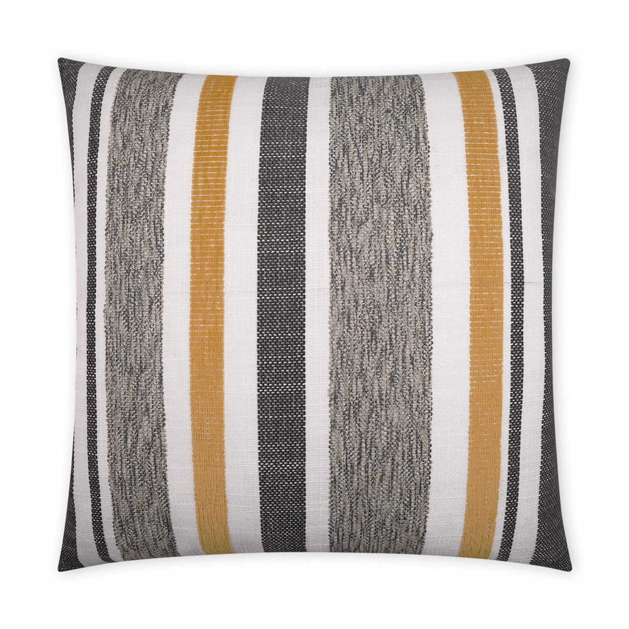 Skandia Outdoor Throw Pillow - Gold | DV KAP