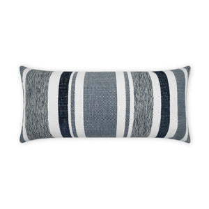 D.V. KAP Home Skandia Lumbar Outdoor Throw Pillow - Indigo