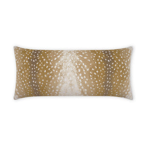 D.V. KAP Home Cerbiatta Lumbar Outdoor Throw Pillow - Sisal