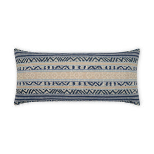 D.V. KAP Home Motiva Lumbar Outdoor Throw Pillow - Azure