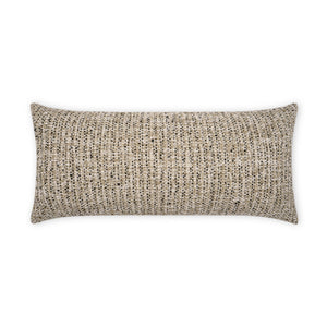 D.V. KAP Home Particle Lumbar Outdoor Throw Pillow - Pepper
