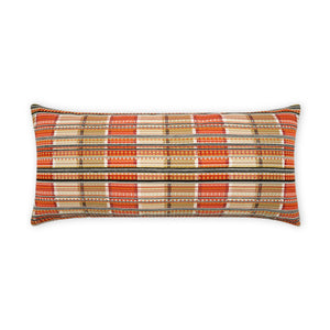 D.V. KAP Home Conch Lumbar Outdoor Throw Pillow - Adobe