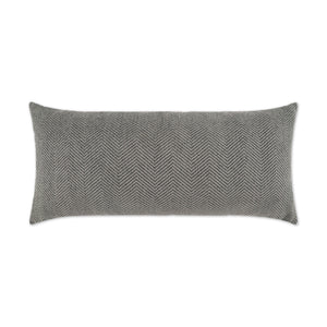 D.V. KAP Home Justify Lumbar Outdoor Throw Pillow - Slate