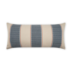 D.V. KAP Home Tampa Lumbar Outdoor Throw Pillow - Blue