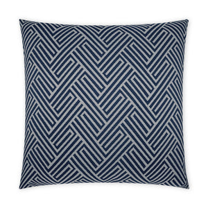 D.V. KAP Home Mandros Outdoor Throw Pillow - Navy