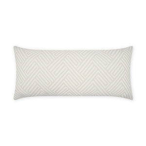 D.V. KAP Home Mandros Lumbar Outdoor Throw Pillow - Ivory