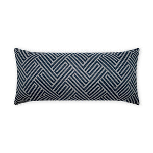 D.V. KAP Home Mandros Lumbar Outdoor Throw Pillow - Navy