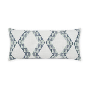 D.V. KAP Home Toshi Lumbar Outdoor Throw Pillow - Azure