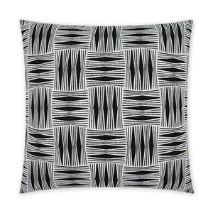 D.V. KAP Home Kizomba Outdoor Throw Pillow - Ebony