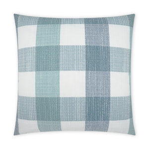 D.V. KAP Home Farmhouse Outdoor Throw Pillow - Spa